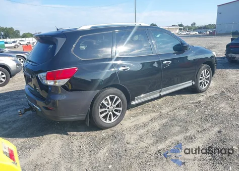 2013 Nissan Pathfinder Sl from USA, damaged, VIN 5N1AR2MM2DC668935